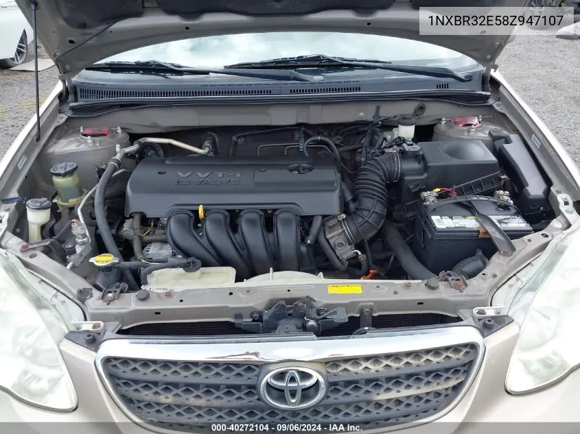 1NXBR32E58Z947107 2008 Toyota Corolla Le