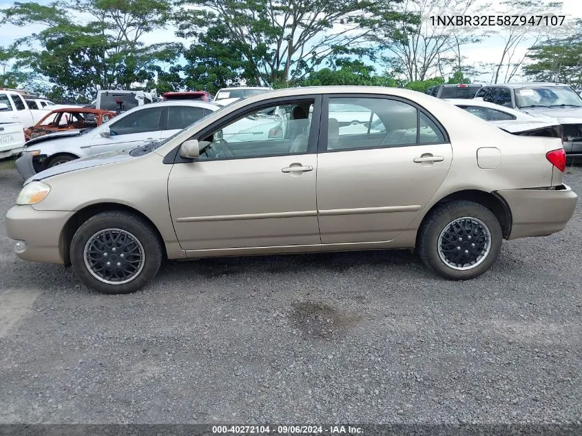 1NXBR32E58Z947107 2008 Toyota Corolla Le