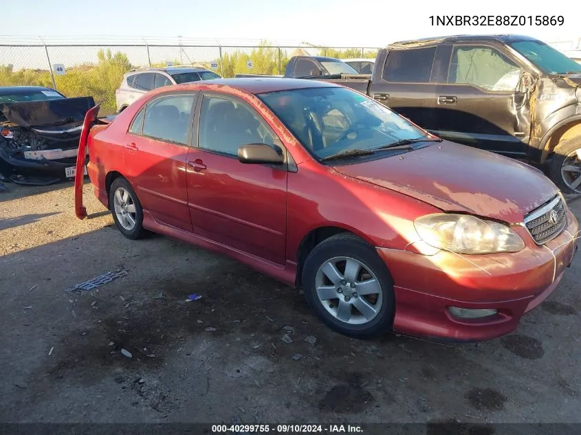 2008 Toyota Corolla Ce/Le/S VIN: 1NXBR32E88Z015869 Lot: 40299755