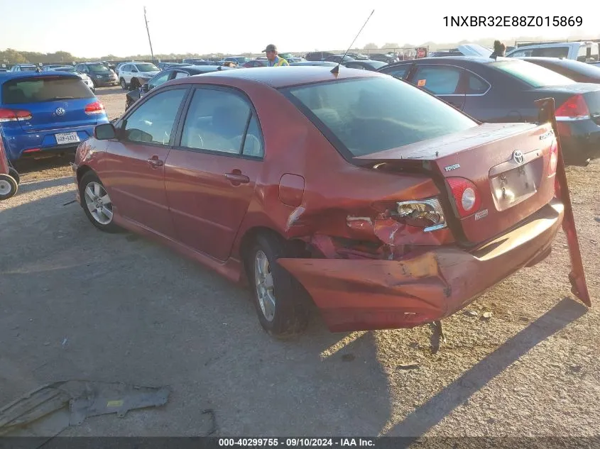 2008 Toyota Corolla Ce/Le/S VIN: 1NXBR32E88Z015869 Lot: 40299755