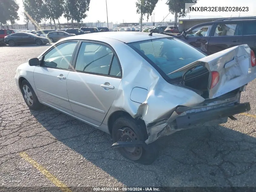 2008 Toyota Corolla Ce/Le/S VIN: 1NXBR32E88Z028623 Lot: 40303745