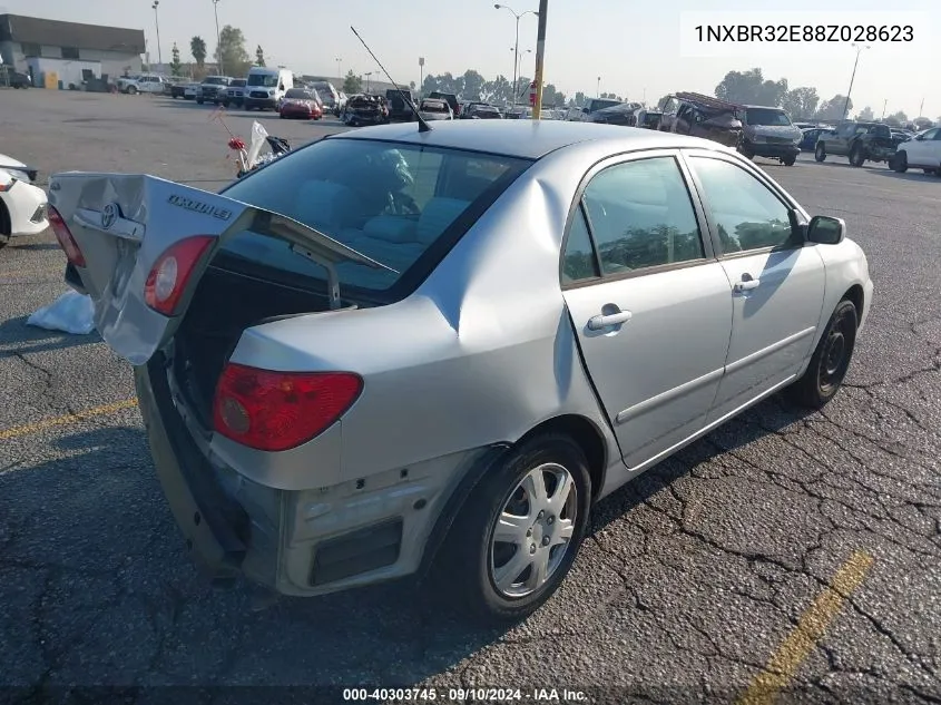 2008 Toyota Corolla Ce/Le/S VIN: 1NXBR32E88Z028623 Lot: 40303745