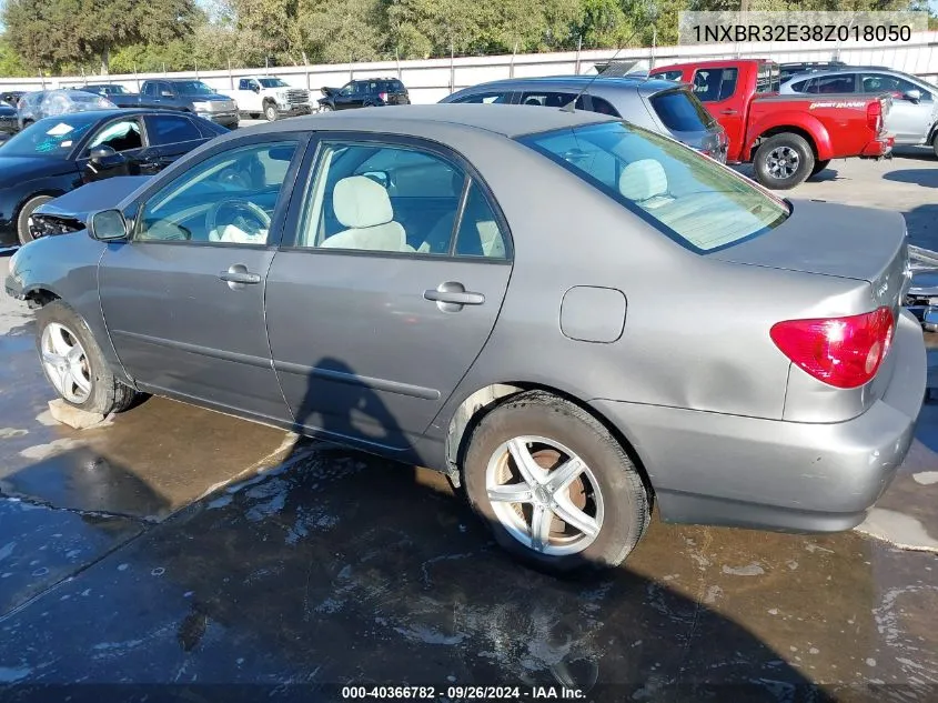 2008 Toyota Corolla Le VIN: 1NXBR32E38Z018050 Lot: 40366782