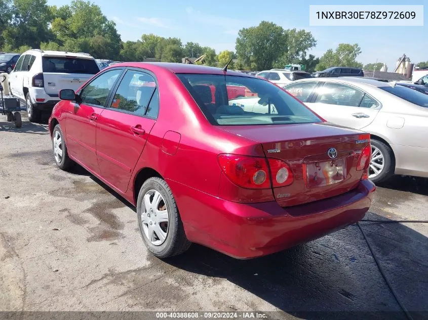 1NXBR30E78Z972609 2008 Toyota Corolla Le