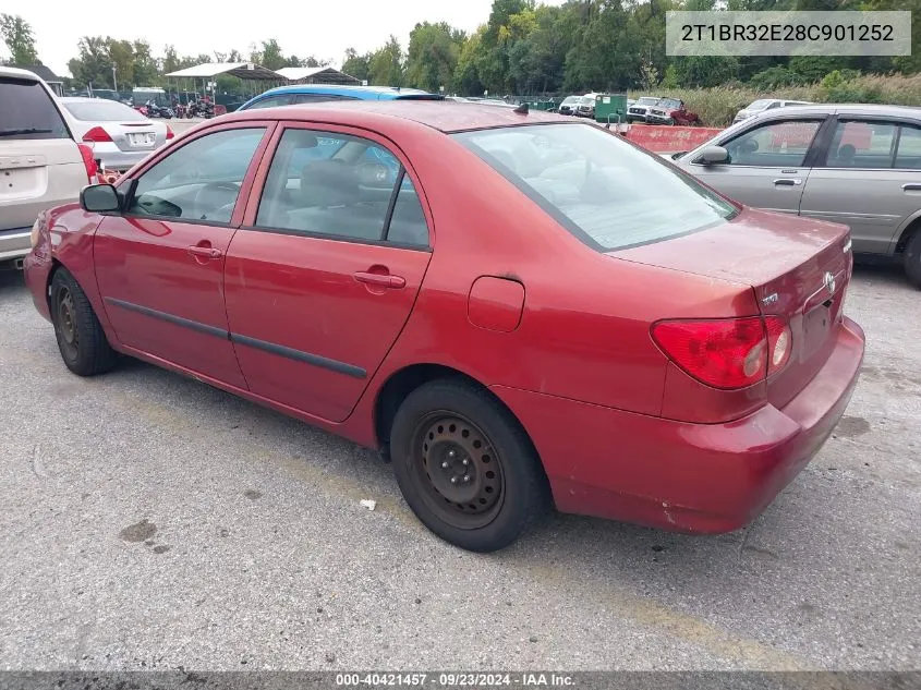 2T1BR32E28C901252 2008 Toyota Corolla Ce