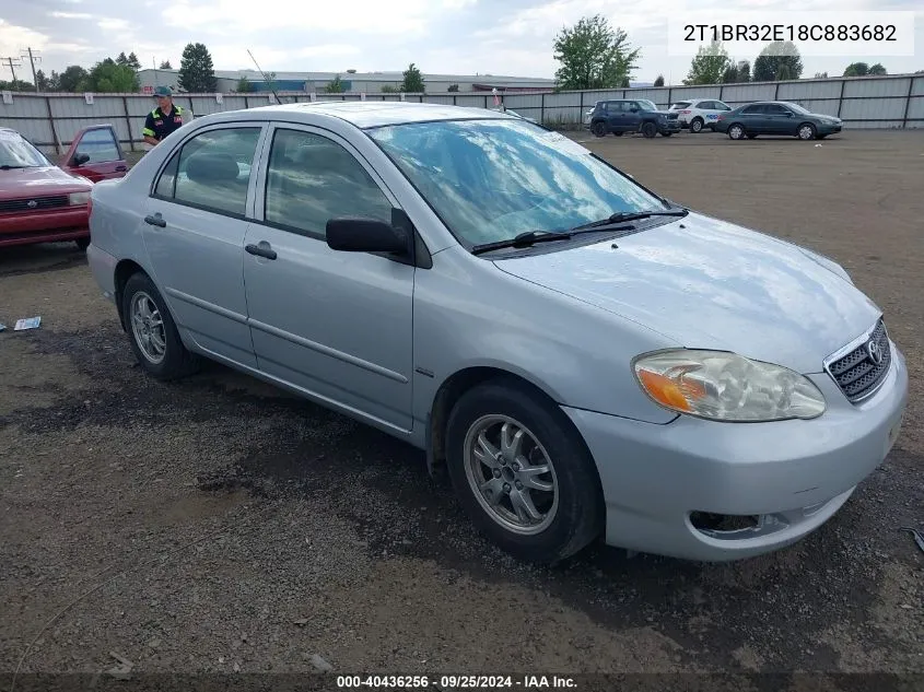 2008 Toyota Corolla Ce VIN: 2T1BR32E18C883682 Lot: 40436256