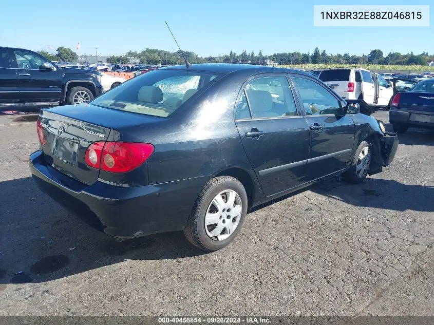 1NXBR32E88Z046815 2008 Toyota Corolla Ce