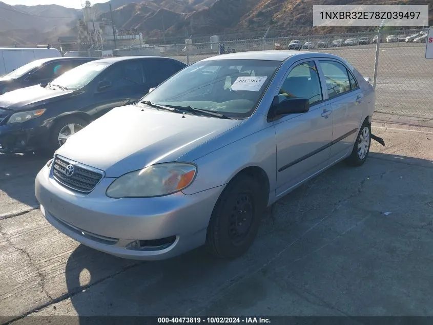 1NXBR32E78Z039497 2008 Toyota Corolla Ce