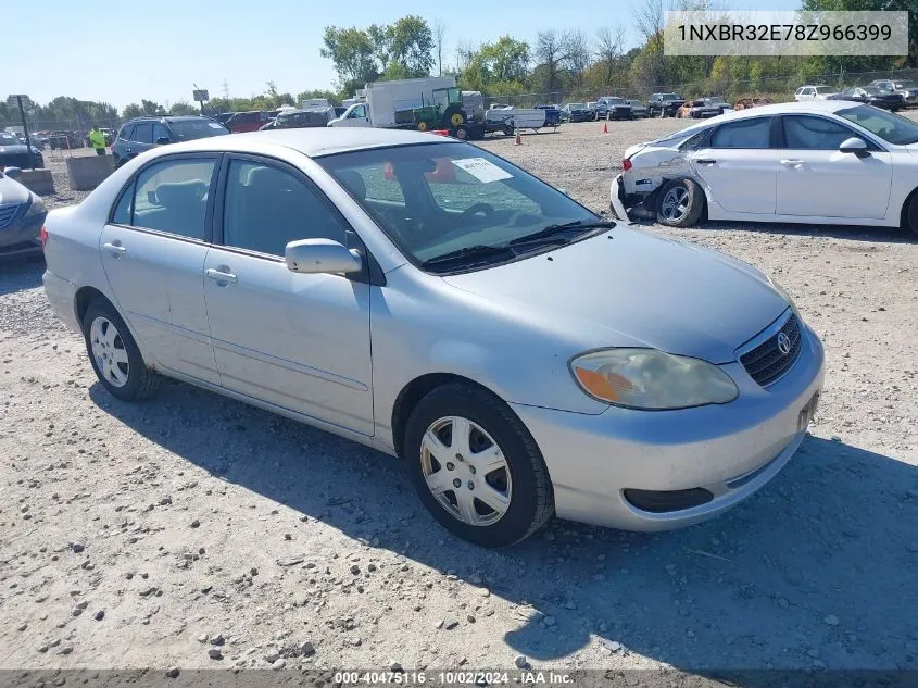 2008 Toyota Corolla Le VIN: 1NXBR32E78Z966399 Lot: 40475116