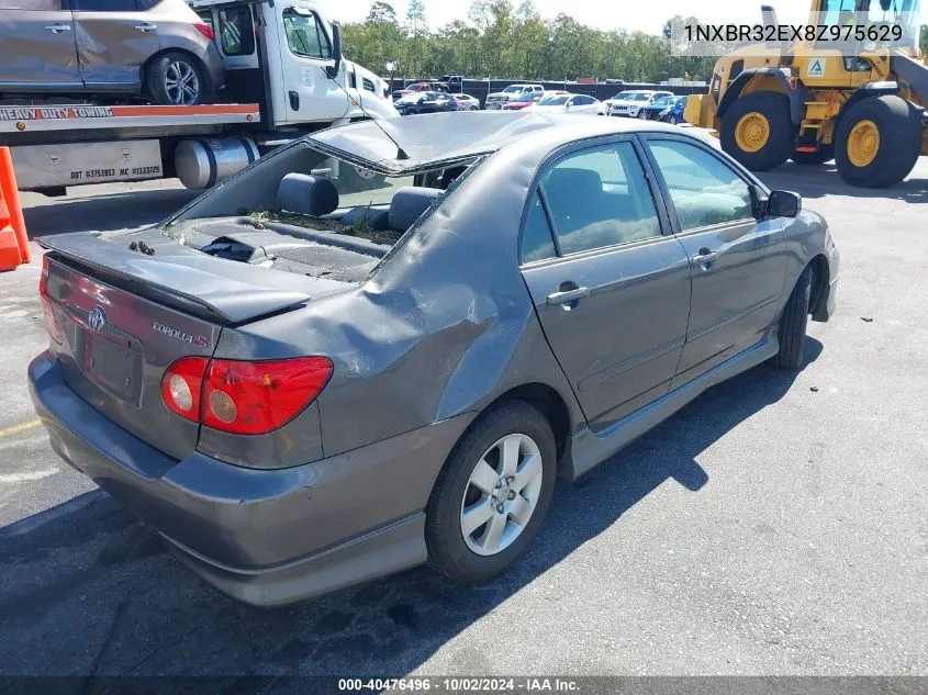 2008 Toyota Corolla S VIN: 1NXBR32EX8Z975629 Lot: 40476496