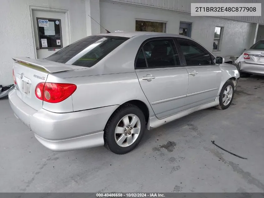 2T1BR32E48C877908 2008 Toyota Corolla S