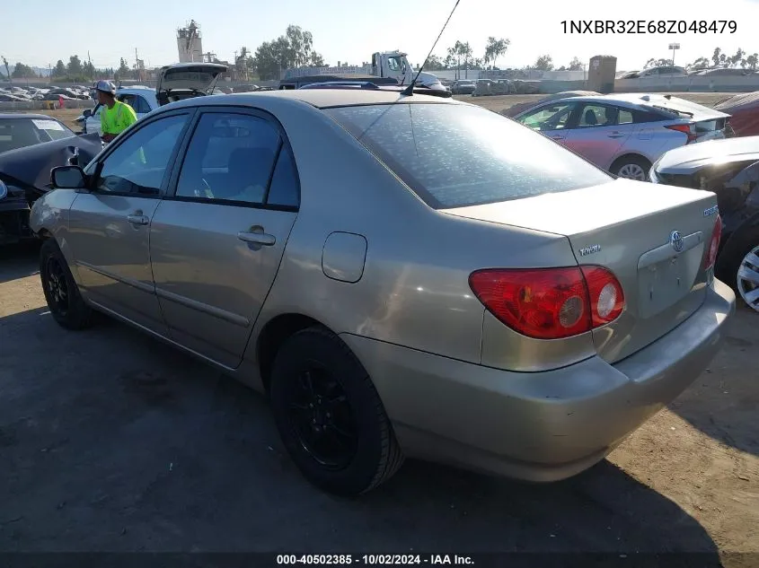 2008 Toyota Corolla Le VIN: 1NXBR32E68Z048479 Lot: 40502385