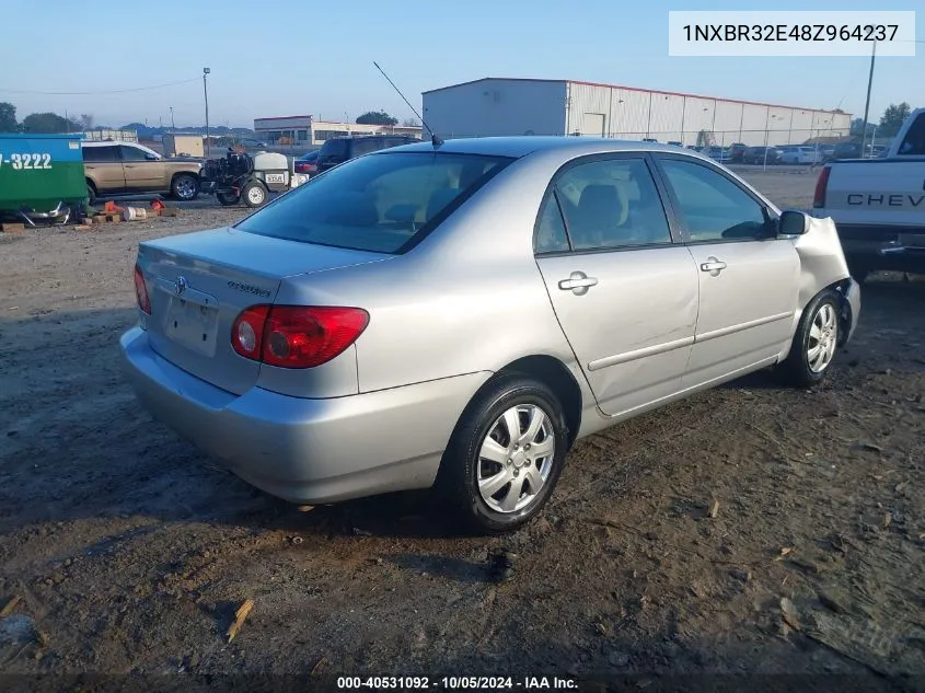 2008 Toyota Corolla Le VIN: 1NXBR32E48Z964237 Lot: 40531092