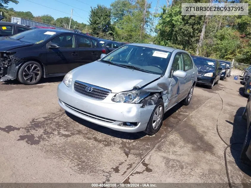 2008 Toyota Corolla Le VIN: 2T1BR30E28C937395 Lot: 40540108