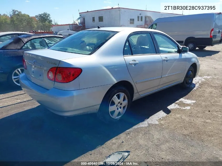 2008 Toyota Corolla Le VIN: 2T1BR30E28C937395 Lot: 40540108