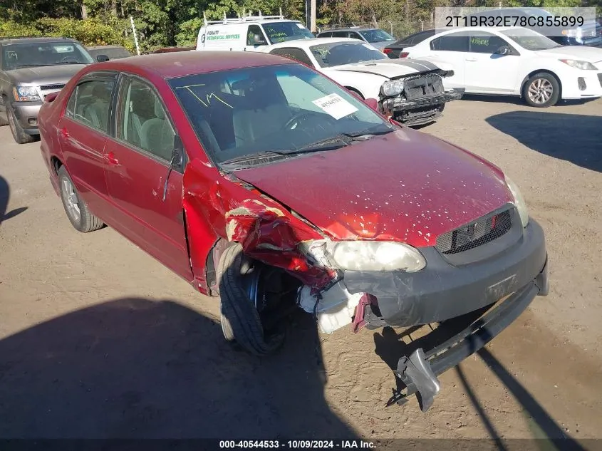 2008 Toyota Corolla S VIN: 2T1BR32E78C855899 Lot: 40544533