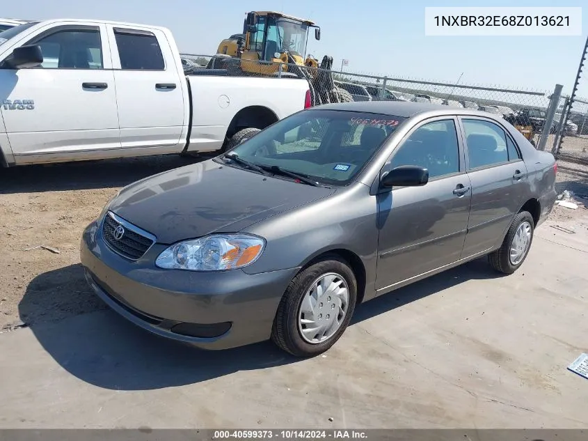 2008 Toyota Corolla Ce VIN: 1NXBR32E68Z013621 Lot: 40599373