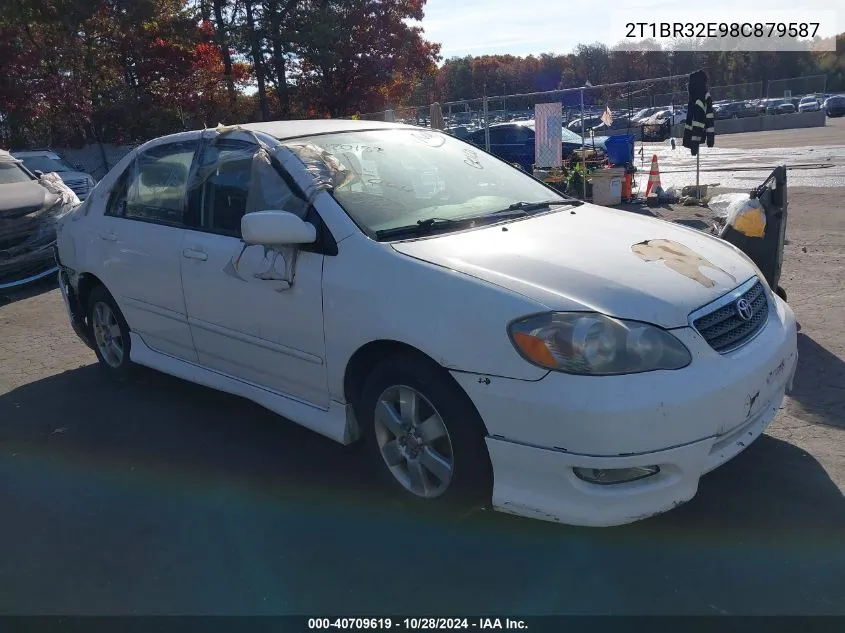 2008 Toyota Corolla S VIN: 2T1BR32E98C879587 Lot: 40709619