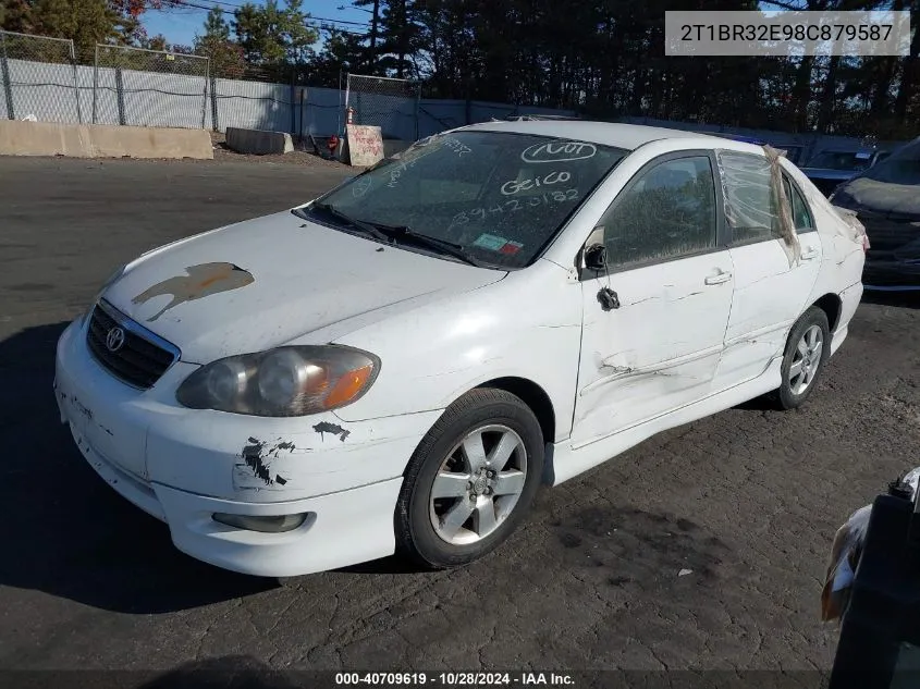 2008 Toyota Corolla S VIN: 2T1BR32E98C879587 Lot: 40709619