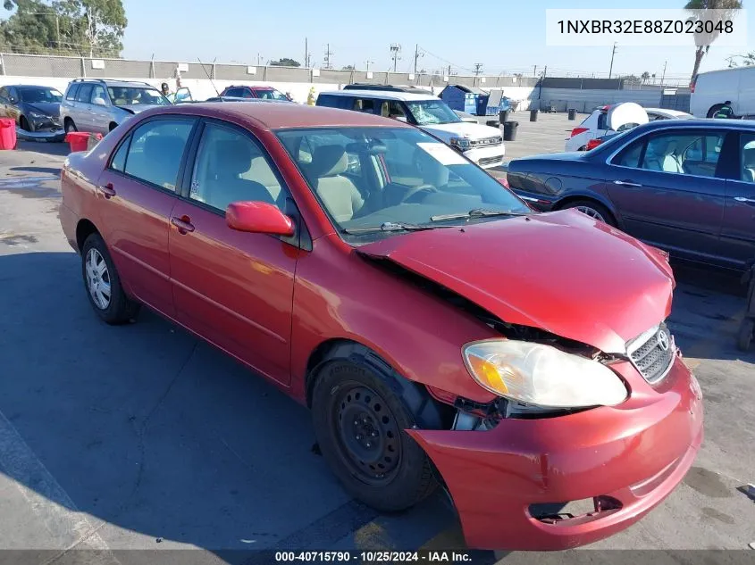 2008 Toyota Corolla Le VIN: 1NXBR32E88Z023048 Lot: 40715790