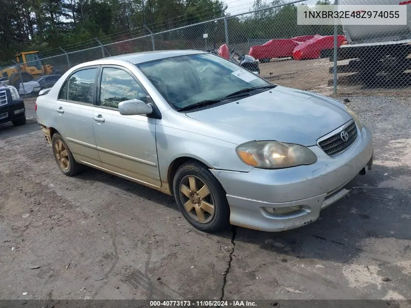 2008 Toyota Corolla S VIN: 1NXBR32E48Z974055 Lot: 40773173