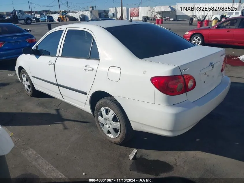 2008 Toyota Corolla Ce VIN: 1NXBR32E58Z983525 Lot: 40831967