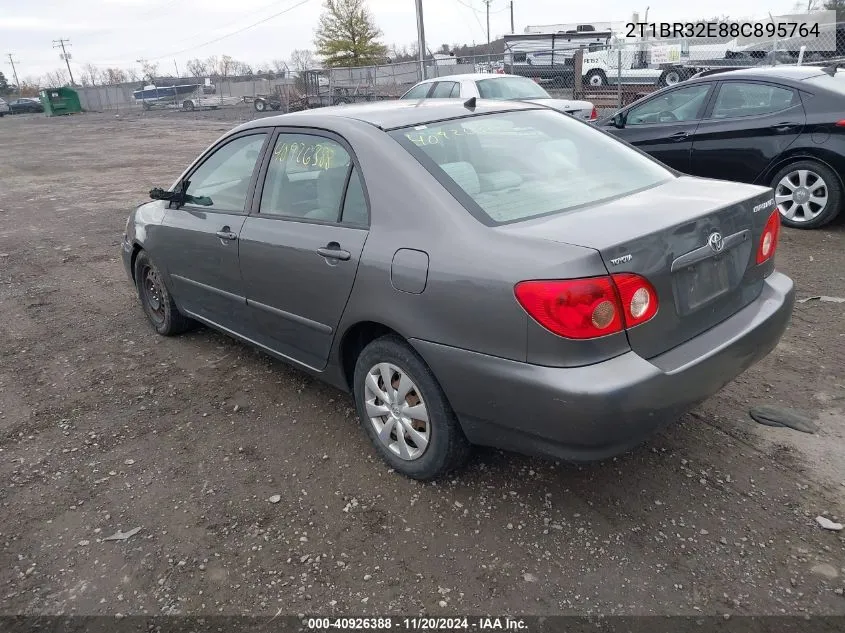 2008 Toyota Corolla Le VIN: 2T1BR32E88C895764 Lot: 40926388