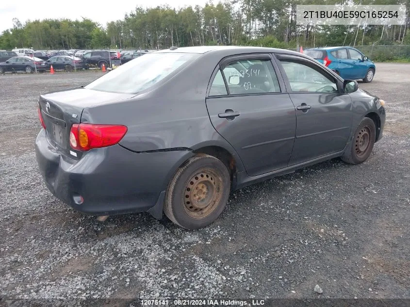 2T1BU40E59C165254 2009 Toyota Corolla Ce