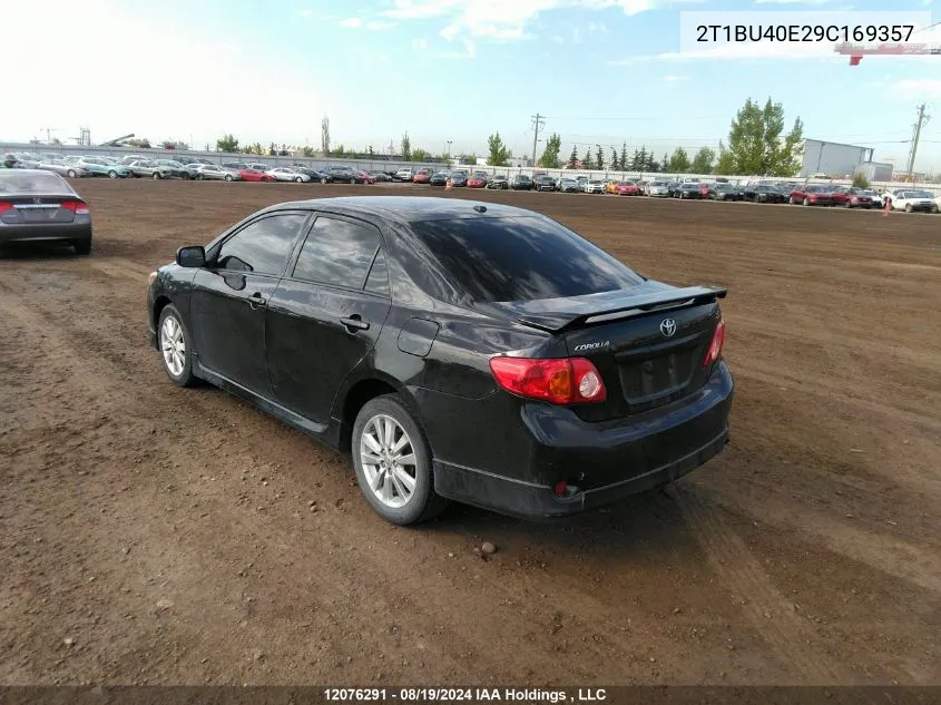 2T1BU40E29C169357 2009 Toyota Corolla S/Le/Xle