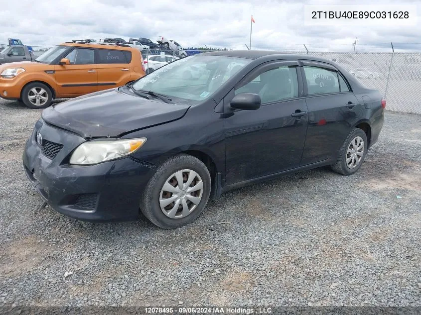 2T1BU40E89C031628 2009 Toyota Corolla S/Le/Xle