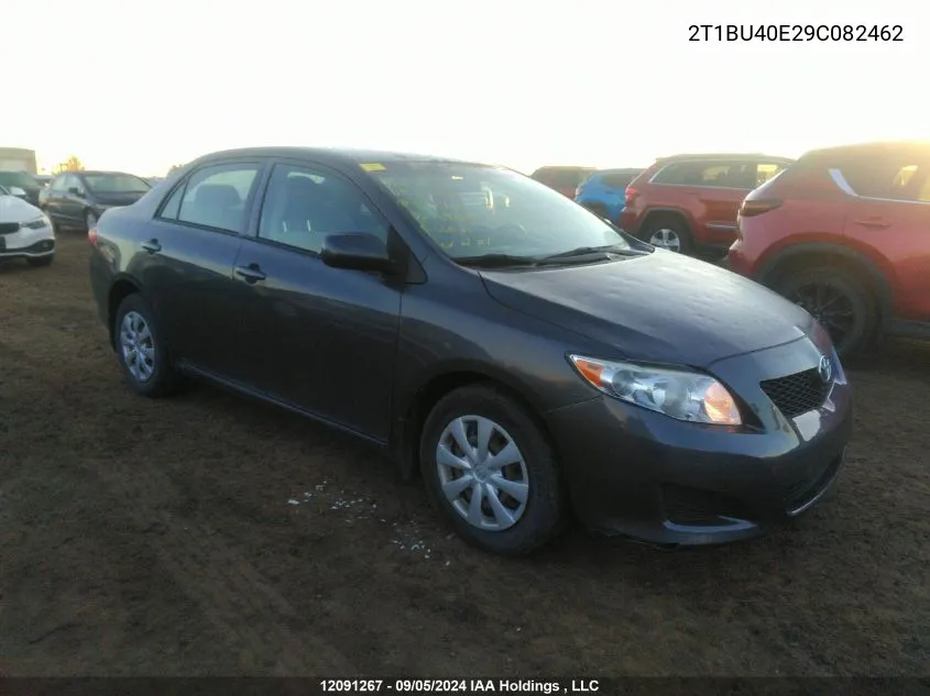 2009 Toyota Corolla S/Le/Xle VIN: 2T1BU40E29C082462 Lot: 12091267