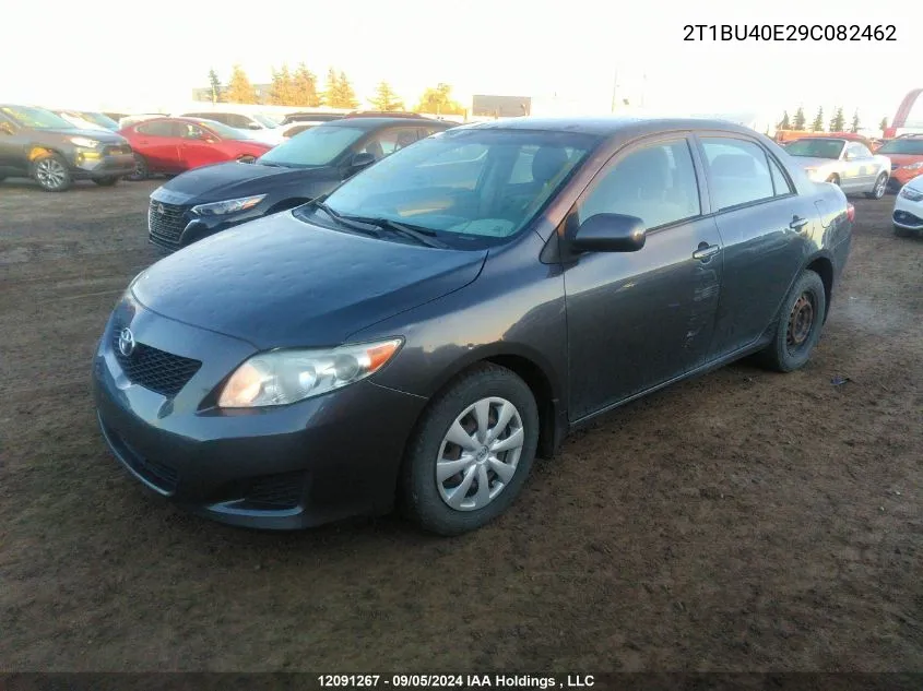 2009 Toyota Corolla S/Le/Xle VIN: 2T1BU40E29C082462 Lot: 12091267