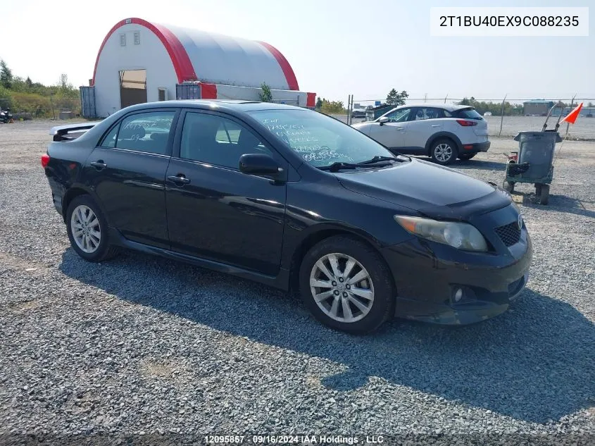 2009 Toyota Corolla S/Le/Xle VIN: 2T1BU40EX9C088235 Lot: 12095857