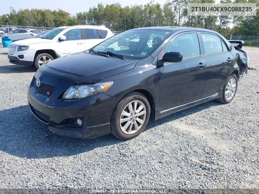 2009 Toyota Corolla S/Le/Xle VIN: 2T1BU40EX9C088235 Lot: 12095857