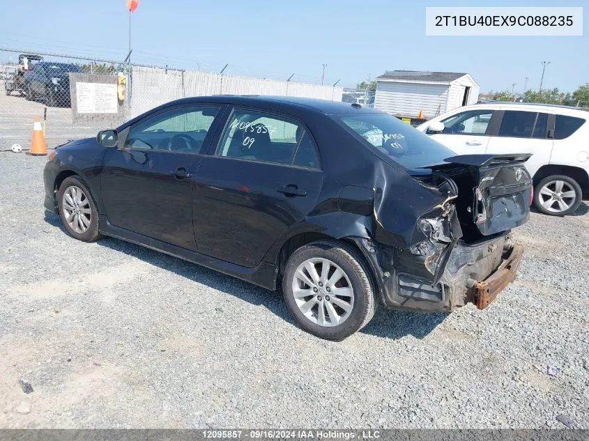 2T1BU40EX9C088235 2009 Toyota Corolla S/Le/Xle