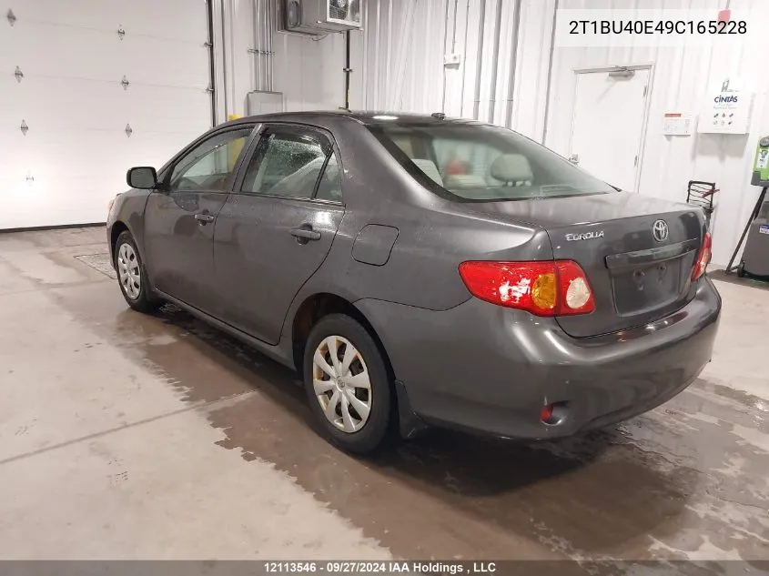 2T1BU40E49C165228 2009 Toyota Corolla S/Le/Xle