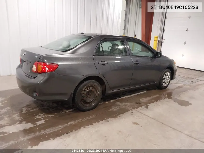 2T1BU40E49C165228 2009 Toyota Corolla S/Le/Xle