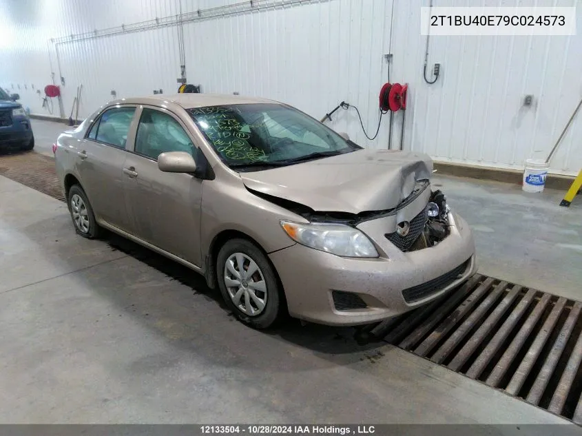 2009 Toyota Corolla S/Le/Xle VIN: 2T1BU40E79C024573 Lot: 12133504