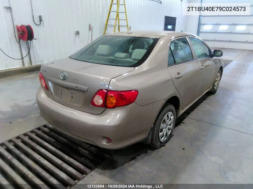 2009 Toyota Corolla S/Le/Xle VIN: 2T1BU40E79C024573 Lot: 12133504