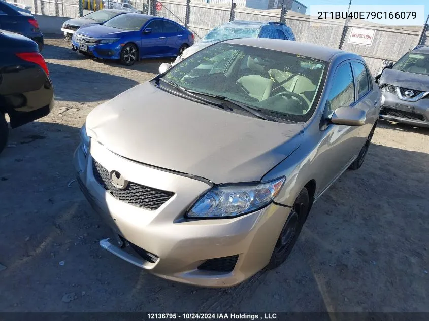 2009 Toyota Corolla S/Le/Xle VIN: 2T1BU40E79C166079 Lot: 12136795