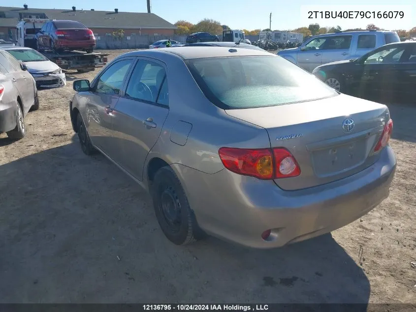 2009 Toyota Corolla S/Le/Xle VIN: 2T1BU40E79C166079 Lot: 12136795