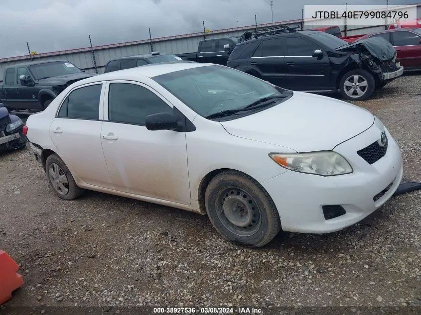 2009 Toyota Corolla VIN: JTDBL40E799084796 Lot: 38927536