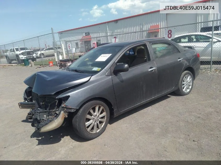 JTDBL40E59J015474 2009 Toyota Corolla Le