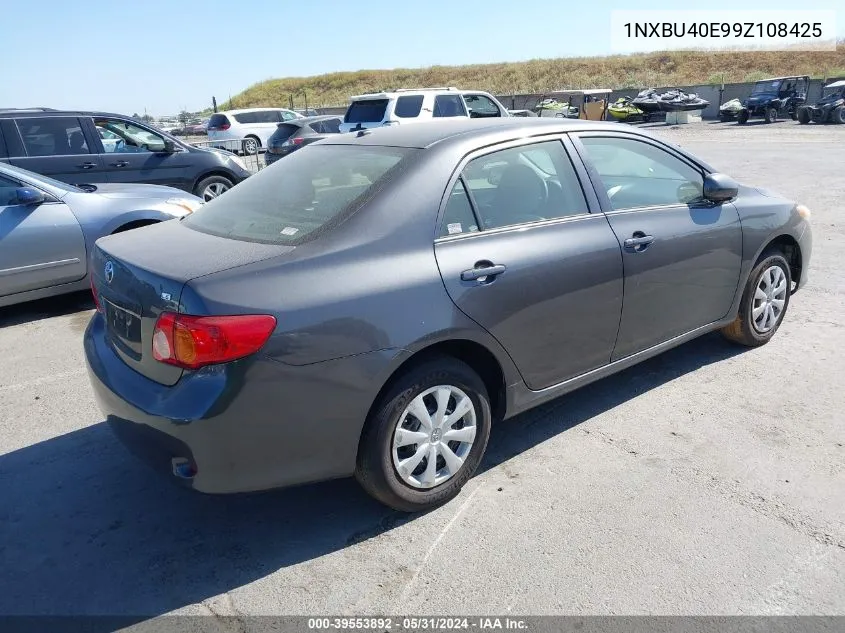 2009 Toyota Corolla Le VIN: 1NXBU40E99Z108425 Lot: 39553892