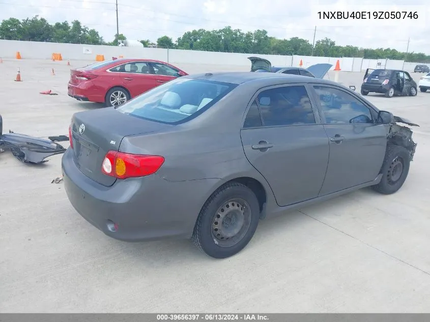 2009 Toyota Corolla Le VIN: 1NXBU40E19Z050746 Lot: 39656397