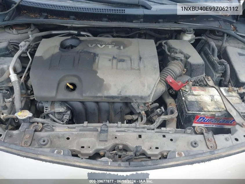 1NXBU40E99Z062112 2009 Toyota Corolla Le/S/Xle