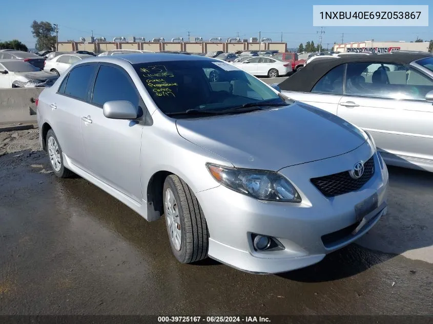 2009 Toyota Corolla S VIN: 1NXBU40E69Z053867 Lot: 39725167