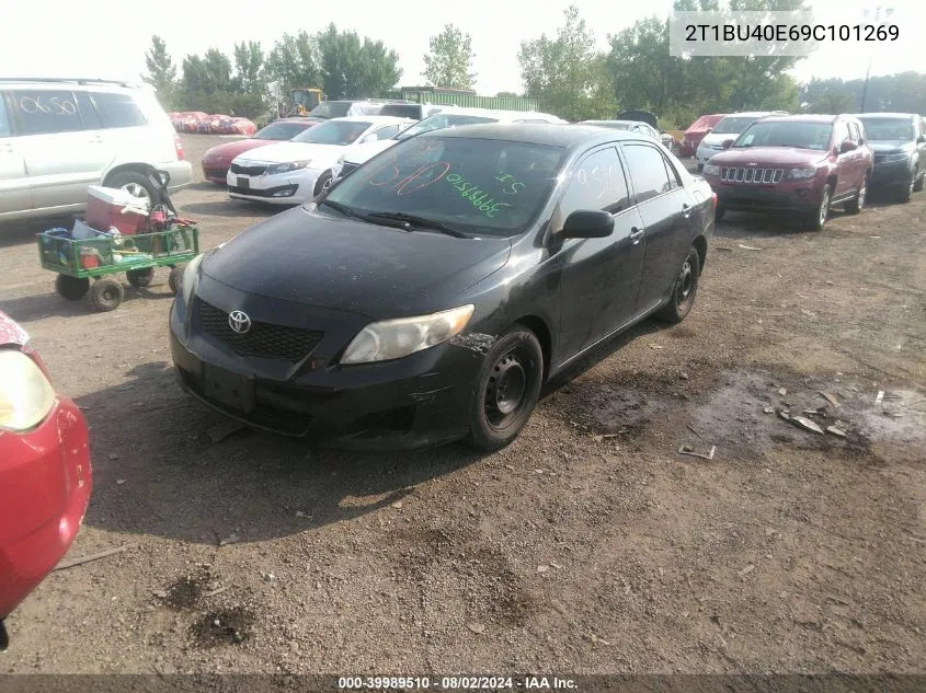 2009 Toyota Corolla Le VIN: 2T1BU40E69C101269 Lot: 39989510