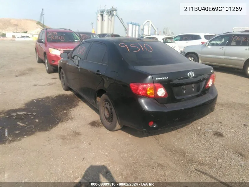 2T1BU40E69C101269 2009 Toyota Corolla Le