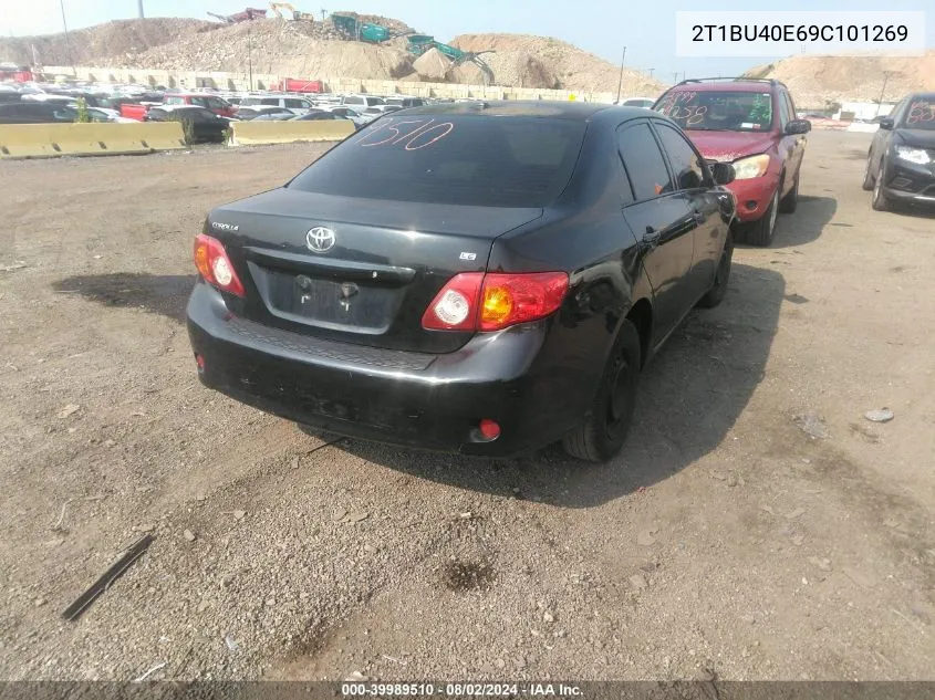 2009 Toyota Corolla Le VIN: 2T1BU40E69C101269 Lot: 39989510